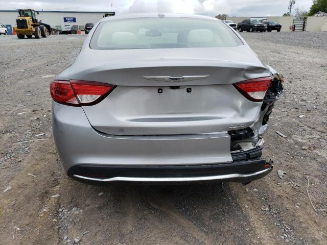1C3CCCAB7FN562483 - 2015 CHRYSLER 200 LIMITED SILVER photo 6