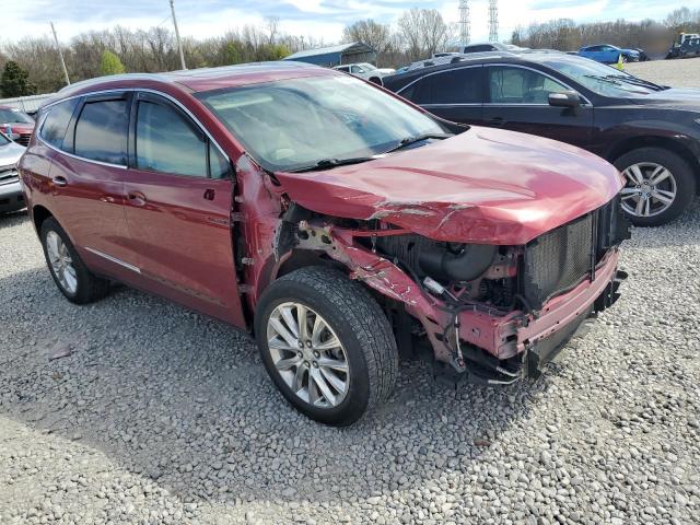 5GAERBKW9MJ201924 - 2021 BUICK ENCLAVE ESSENCE 红色 照片 4