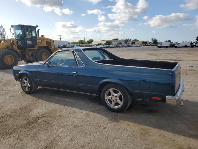 3GCCW80Z0FS921452 - 1985 CHEVROLET EL CAMINO BLUE photo 2