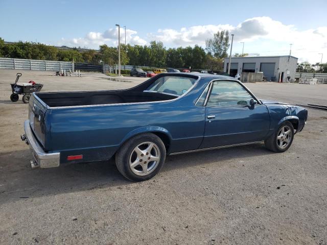 3GCCW80Z0FS921452 - 1985 CHEVROLET EL CAMINO BLUE photo 3