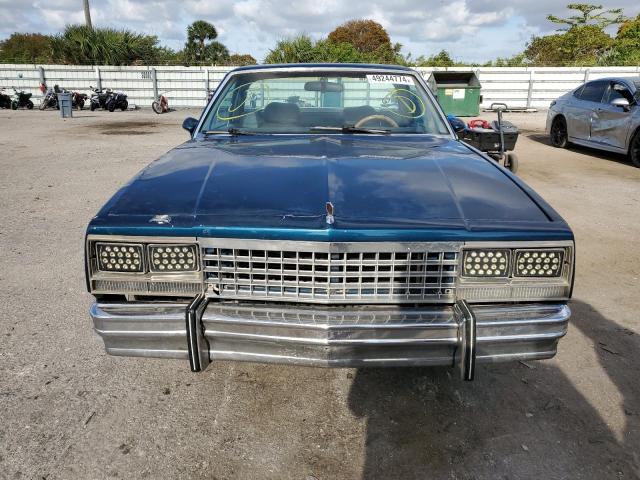 3GCCW80Z0FS921452 - 1985 CHEVROLET EL CAMINO BLUE photo 5