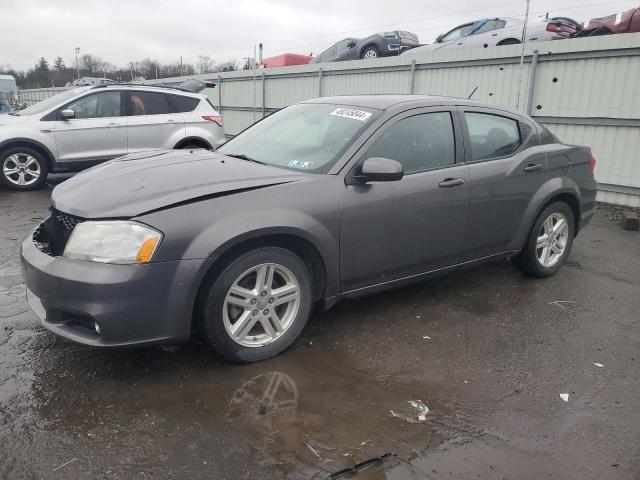 1C3CDZCB5EN225340 - 2014 DODGE AVENGER SXT GRAY photo 1