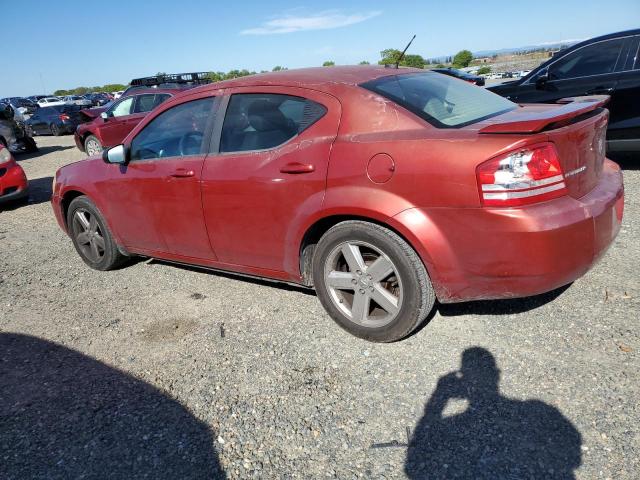 1B3LC56RX8N583457 - 2008 DODGE AVENGER SXT RED photo 2