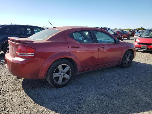 1B3LC56RX8N583457 - 2008 DODGE AVENGER SXT RED photo 3