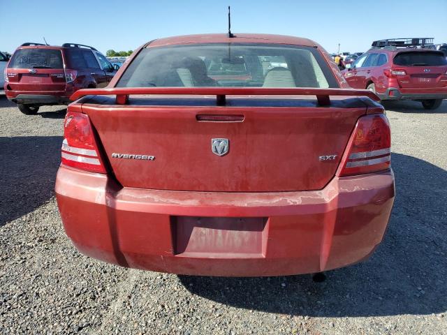 1B3LC56RX8N583457 - 2008 DODGE AVENGER SXT RED photo 6