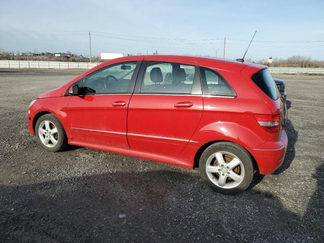 WDDFH33X68J293895 - 2008 MERCEDES-BENZ B200 RED photo 2