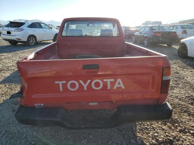 4TARN81A1NZ002952 - 1992 TOYOTA PICKUP 1/2 TON SHORT WHEELBASE STB RED photo 6