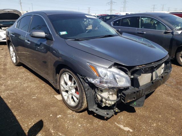 1N4AA5AP5EC456968 - 2014 NISSAN MAXIMA S GRAY photo 4