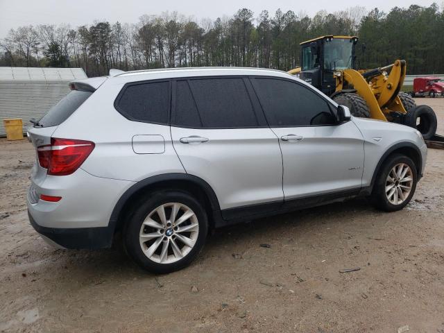 5UXWX9C58F0D50889 - 2015 BMW X3 XDRIVE28I SILVER photo 3