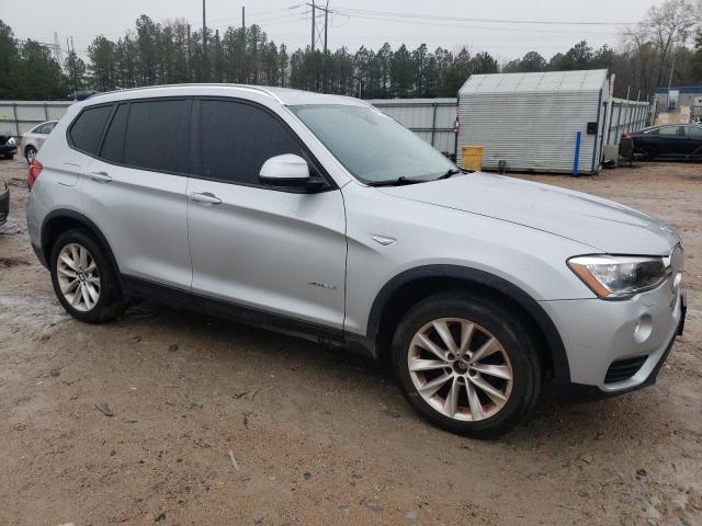 5UXWX9C58F0D50889 - 2015 BMW X3 XDRIVE28I SILVER photo 4