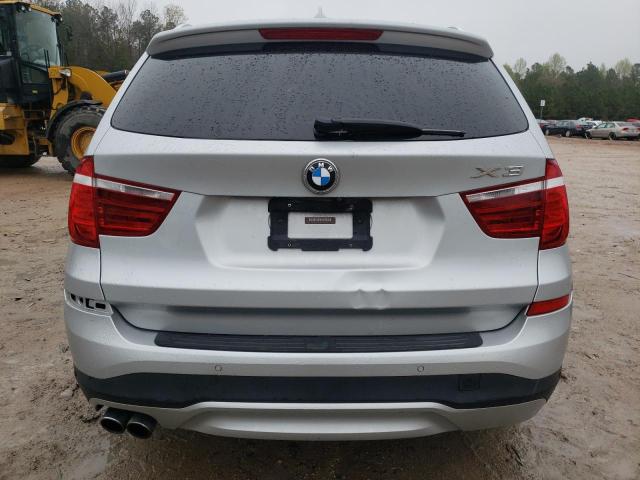 5UXWX9C58F0D50889 - 2015 BMW X3 XDRIVE28I SILVER photo 6