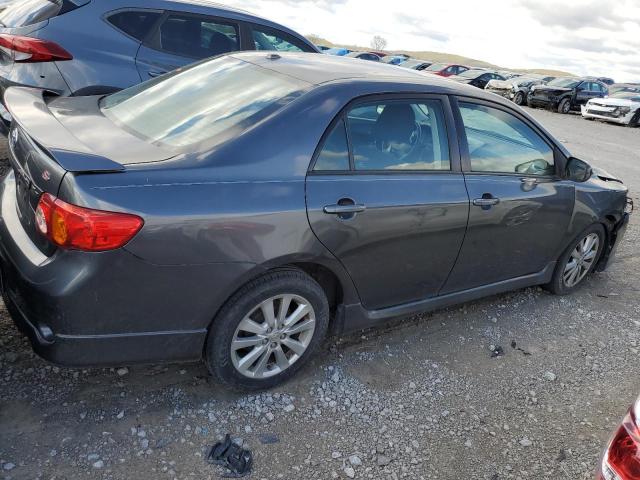 1NXBU4EE1AZ263273 - 2010 TOYOTA COROLLA BASE GRAY photo 3