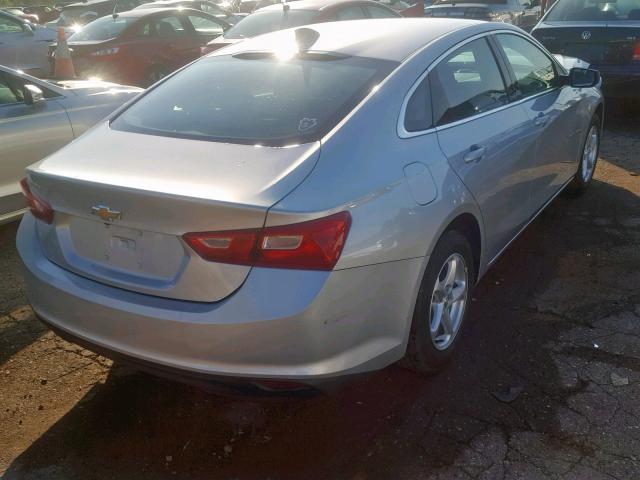 1G1ZB5ST4JF221100 - 2018 CHEVROLET MALIBU LS  photo 4