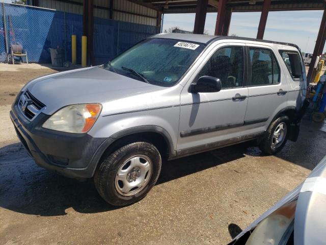 SHSRD68412U001810 - 2002 HONDA CR-V LX SILVER photo 1