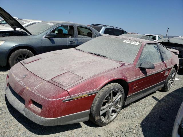 1G2PG1192HP209504 - 1987 PONTIAC FIERO GT BURGUNDY photo 1