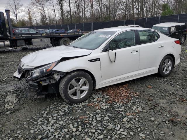 KNAGM4A78F5564879 - 2015 KIA OPTIMA LX WHITE photo 1