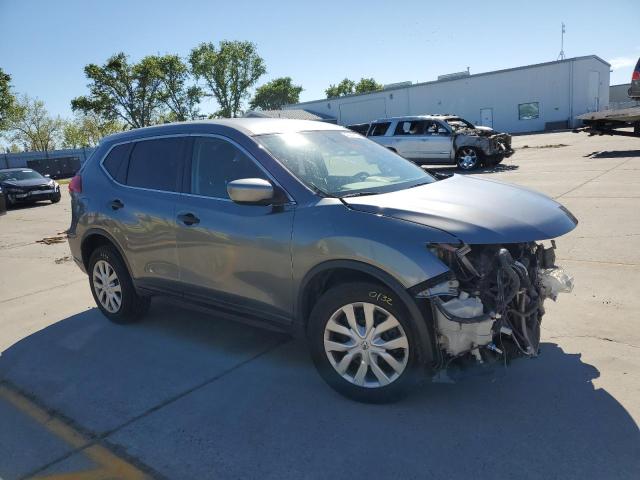 KNMAT2MT8HP505931 - 2017 NISSAN ROGUE S GRAY photo 4