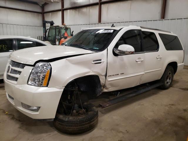 1GYS4JEF9DR313351 - 2013 CADILLAC ESCALADE ESV PREMIUM WHITE photo 1