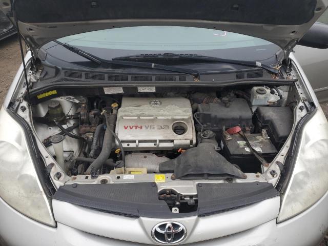 5TDZA23C76S583386 - 2006 TOYOTA SIENNA CE SILVER photo 12