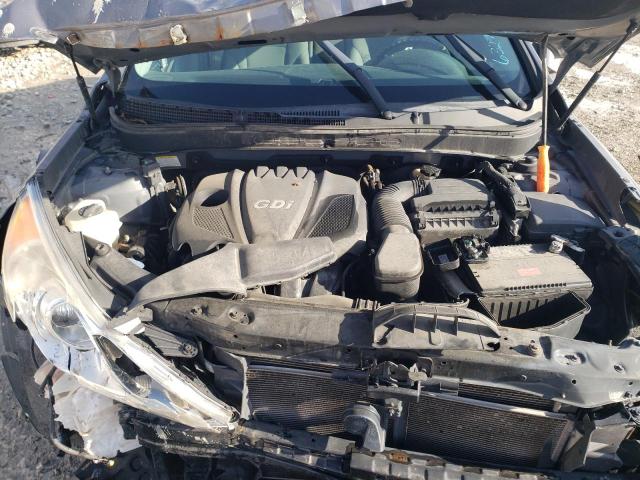 5NPEB4AC0DH644378 - 2013 HYUNDAI SONATA GLS GRAY photo 11