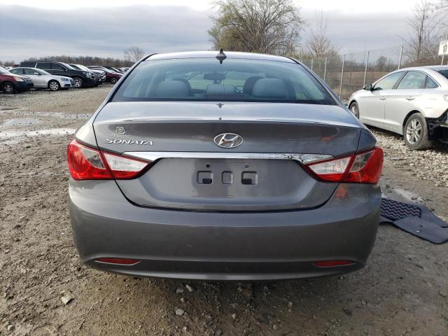 5NPEB4AC0DH644378 - 2013 HYUNDAI SONATA GLS GRAY photo 6