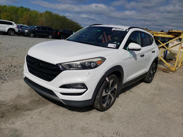 KM8J33A29GU268542 - 2016 HYUNDAI TUCSON LIMITED WHITE photo 1