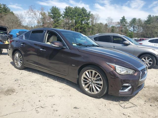 JN1EV7AR2JM431160 - 2018 INFINITI Q50 LUXE BURGUNDY photo 4