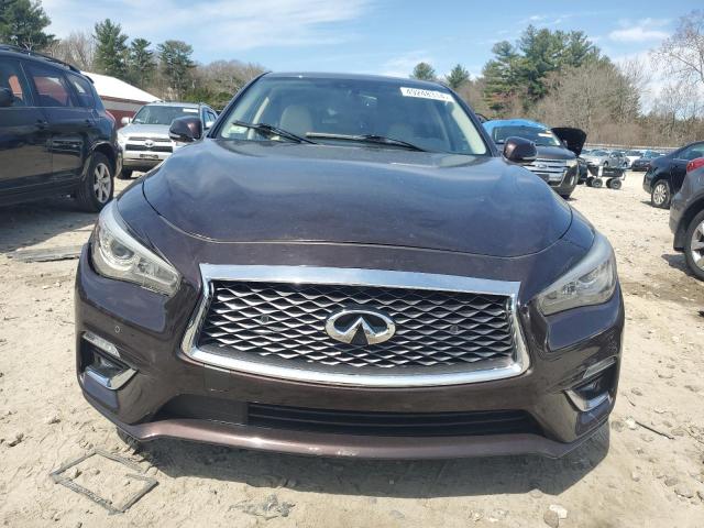 JN1EV7AR2JM431160 - 2018 INFINITI Q50 LUXE BURGUNDY photo 5