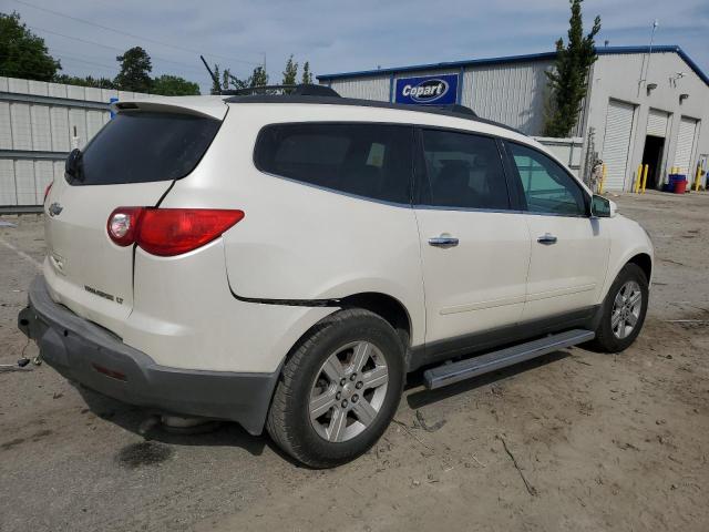 1GNKRJED1BJ152714 - 2011 CHEVROLET TRAVERSE LT WHITE photo 3