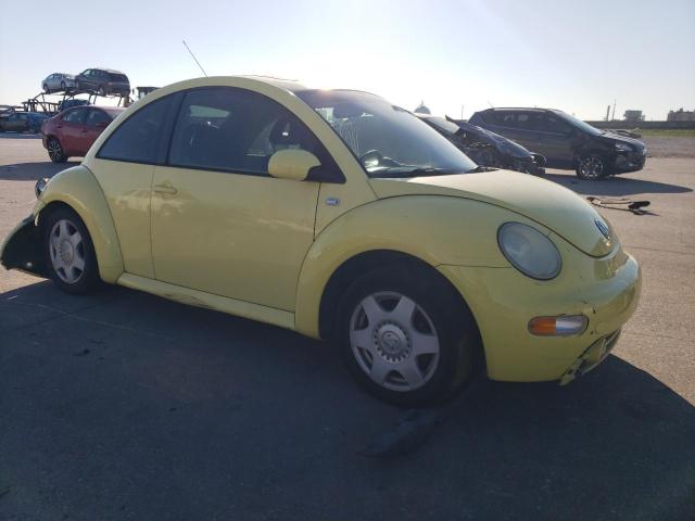 3VWDC21C01M430877 - 2001 VOLKSWAGEN NEW BEETLE GLX 黄色 照片 4
