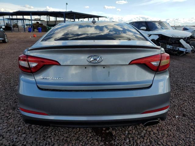 5NPE24AF2FH207754 - 2015 HYUNDAI SONATA SE SILVER photo 6