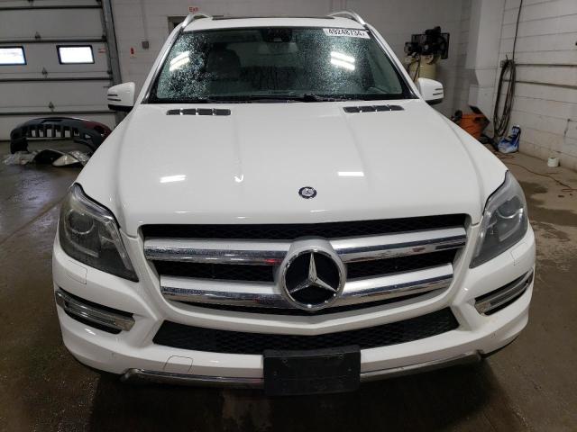 4JGDF7CE4EA306275 - 2014 MERCEDES-BENZ GL 450 4MATIC WHITE photo 5