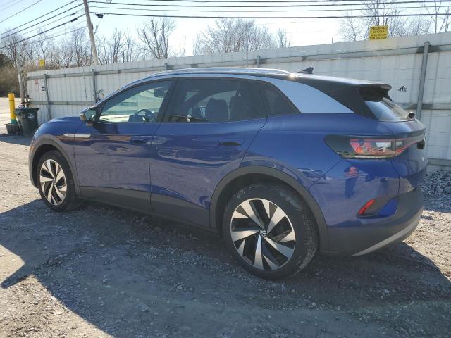 WVGUNPE29NP071844 - 2022 VOLKSWAGEN ID.4 PRO S 蓝色 照片 2