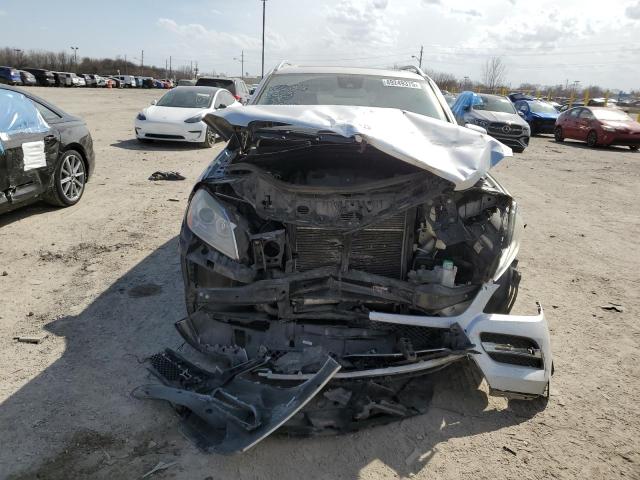 4JGDA5HB1CA002528 - 2012 MERCEDES-BENZ ML 350 4MATIC SILVER photo 5