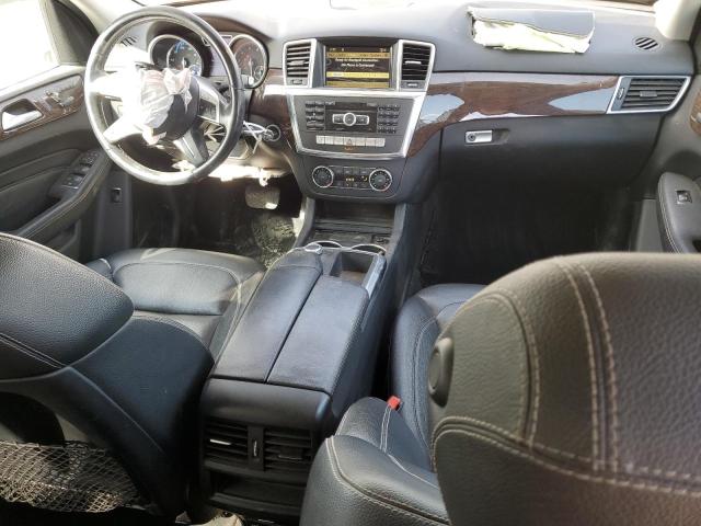 4JGDA5HB1CA002528 - 2012 MERCEDES-BENZ ML 350 4MATIC SILVER photo 8