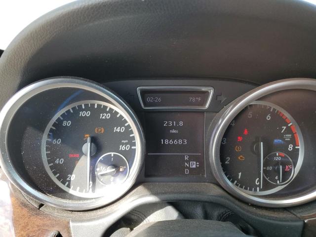 4JGDA5HB1CA002528 - 2012 MERCEDES-BENZ ML 350 4MATIC SILVER photo 9