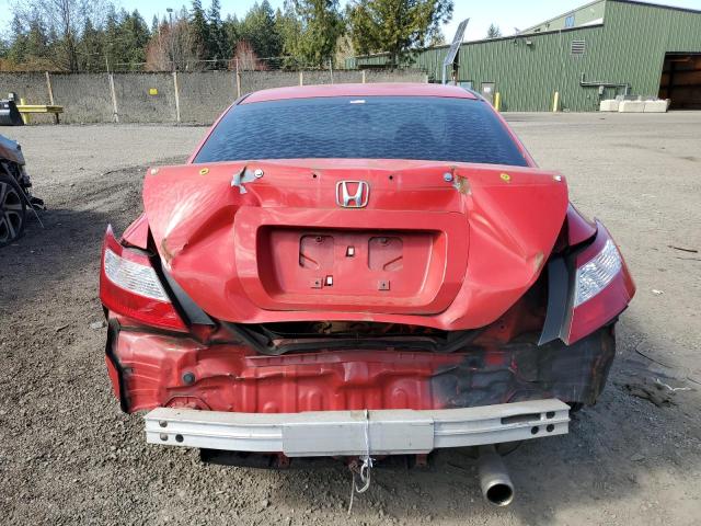 2HGFG12808H511909 - 2008 HONDA CIVIC EX RED photo 6