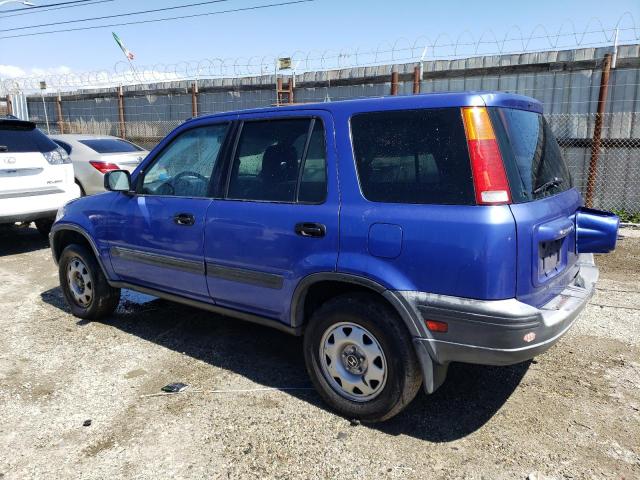 JHLRD28411C007279 - 2001 HONDA CR-V LX BLUE photo 2