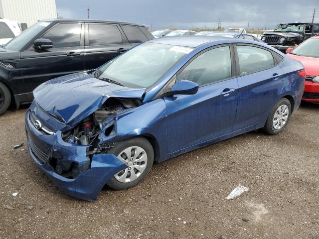 KMHCT4AE3HU312481 - 2017 HYUNDAI ACCENT SE BLUE photo 1