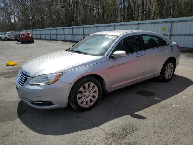 1C3CCBAB7CN281659 - 2012 CHRYSLER 200 LX SILVER photo 1