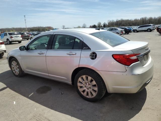 1C3CCBAB7CN281659 - 2012 CHRYSLER 200 LX SILVER photo 2