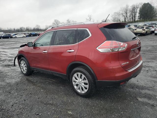 KNMAT2MV2GP604549 - 2016 NISSAN ROGUE S RED photo 2