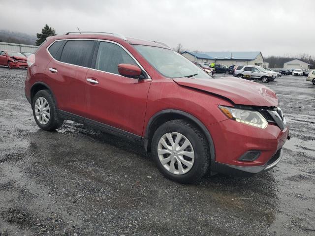 KNMAT2MV2GP604549 - 2016 NISSAN ROGUE S RED photo 4