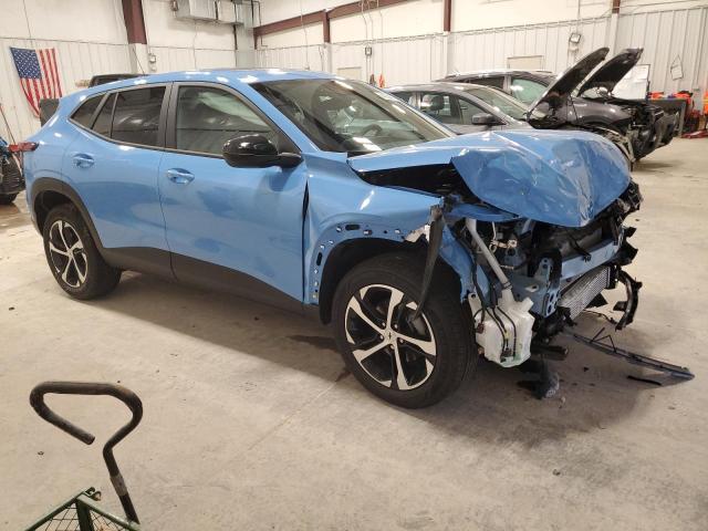 KL77LGE23RC160357 - 2024 CHEVROLET TRAX 1RS BLUE photo 4