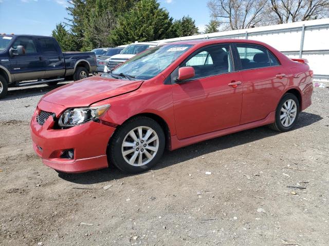 2T1BU4EE8AC469109 - 2010 TOYOTA COROLLA BASE RED photo 1