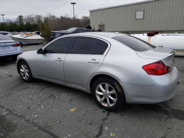 JN1CV6AR7AM460428 - 2010 INFINITI G37 SILVER photo 2