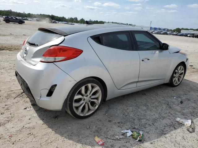 KMHTC6AD9FU225202 - 2015 HYUNDAI VELOSTER SILVER photo 3