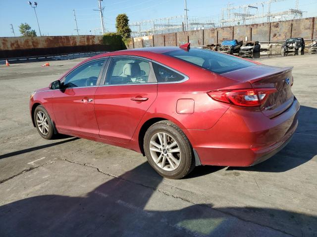 5NPE24AF2FH212257 - 2015 HYUNDAI SONATA SE RED photo 2