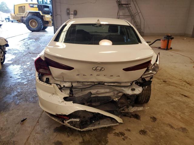 5NPD84LF3KH450054 - 2019 HYUNDAI ELANTRA SEL WHITE photo 6