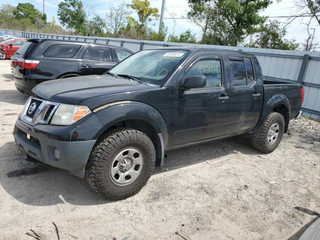 1N6AD0EVXCC406512 - 2012 NISSAN FRONTIER S BLACK photo 1